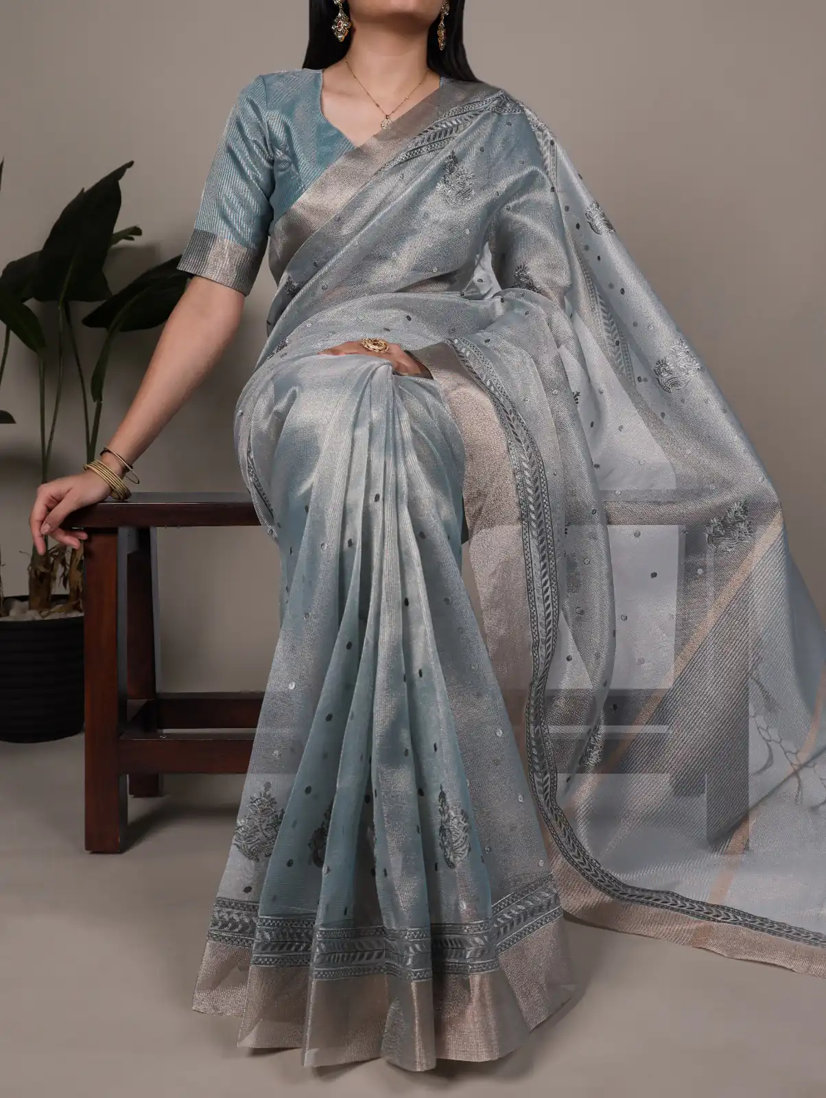 YNF 7402 Sky Blue Color Poly Shimmer Saree with Embroidery Work. Wedding, Party, Festive Festive Deal ₹2499. Delivery 4-6 Working Days. Shop now. | Bollywood Sarees, Creative Sarees, Designer Sarees, Embroidered Sarees, Ethnic Saree, Modern Digital sarees, Party Wear Sarees, Sarees