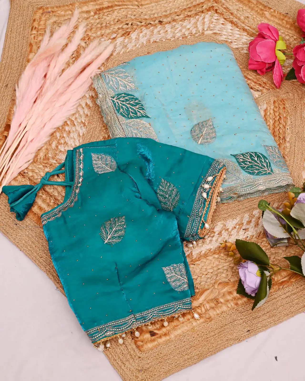 SC 1005 Sky Blue in Soft fandy Silk Embroidery Work & Lace Work Saree . Available at ₹2499 only. Delivery 4-6 Working Days. Shop now. | Bollywood Sarees, Creative Sarees, Designer Sarees, Embroidered Sarees, Ethnic Saree, Modern Digital sarees, Party Wear Sarees, Sarees