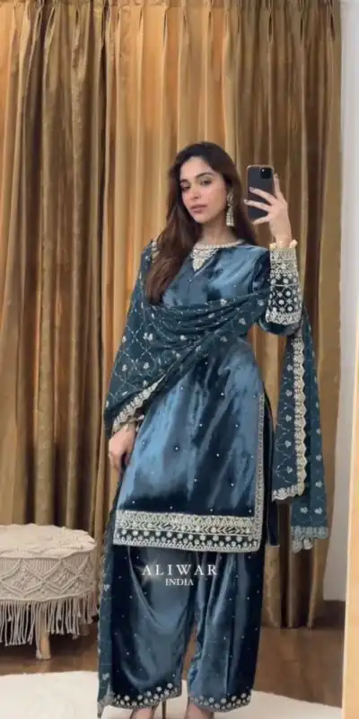 BE 412 Teal Georgette Salwar Suit with Embroidery Work. Wedding, Party, Festive, Events, Special Price ₹2149. Delivery 4-6 Working Days. Shop now. | Designer Suits, Jump Suits, Tops & Bottoms, Track Suits, Trendy Wear, Casual Suits, Creative suits, Palazzo Suits, Party Wear Suits, Patiala Suits, Salwar suit, Straight Suits