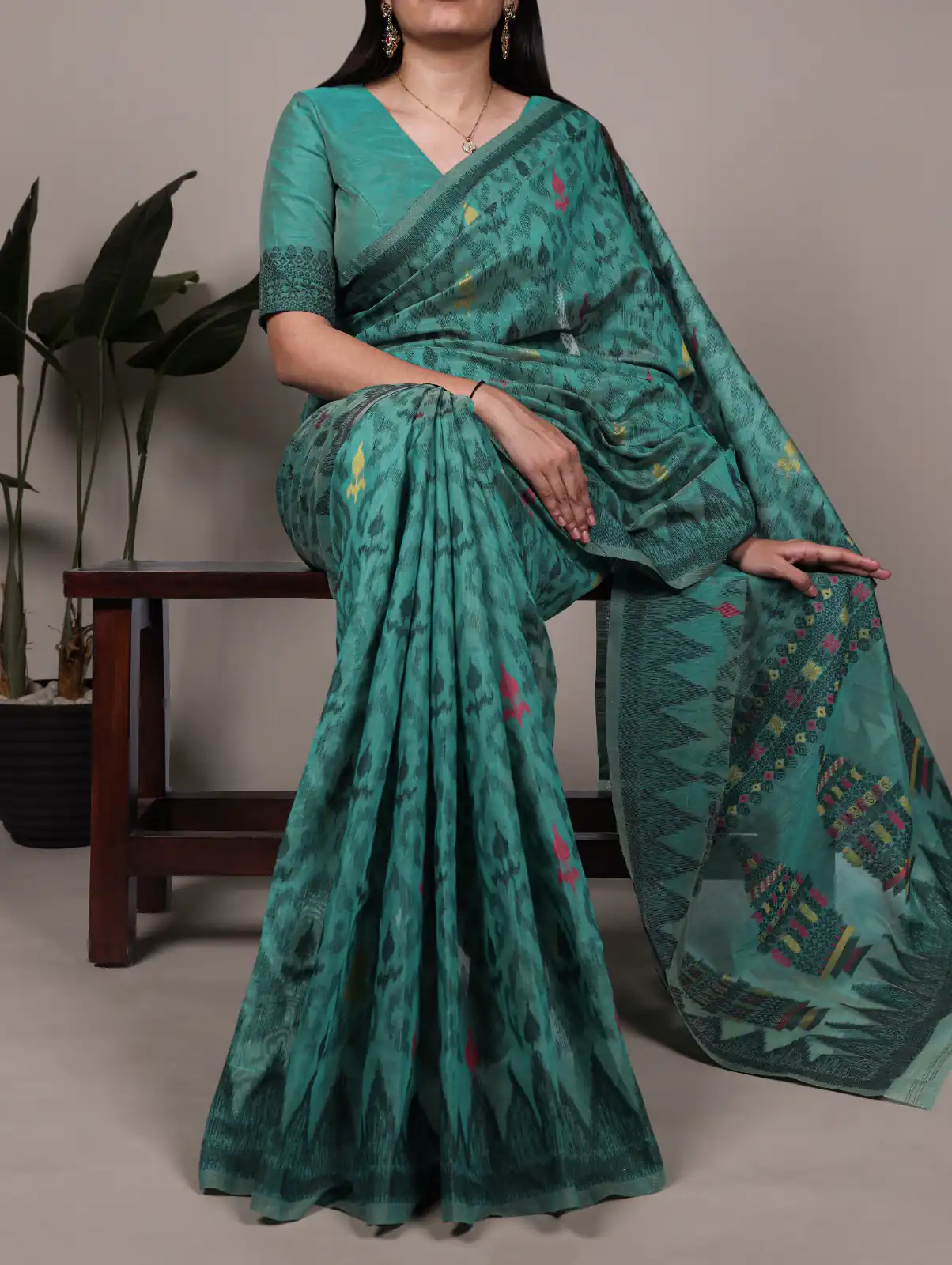 YNF 7414 Teal Poly Cotton Saree Thread Weaving Work Designer Work. Get it for ₹1549. Delivery 4-6 Working Days. Shop now. | Bollywood Sarees, Creative Sarees, Designer Sarees, Embroidered Sarees, Ethnic Saree, Modern Digital sarees, Party Wear Sarees, Sarees