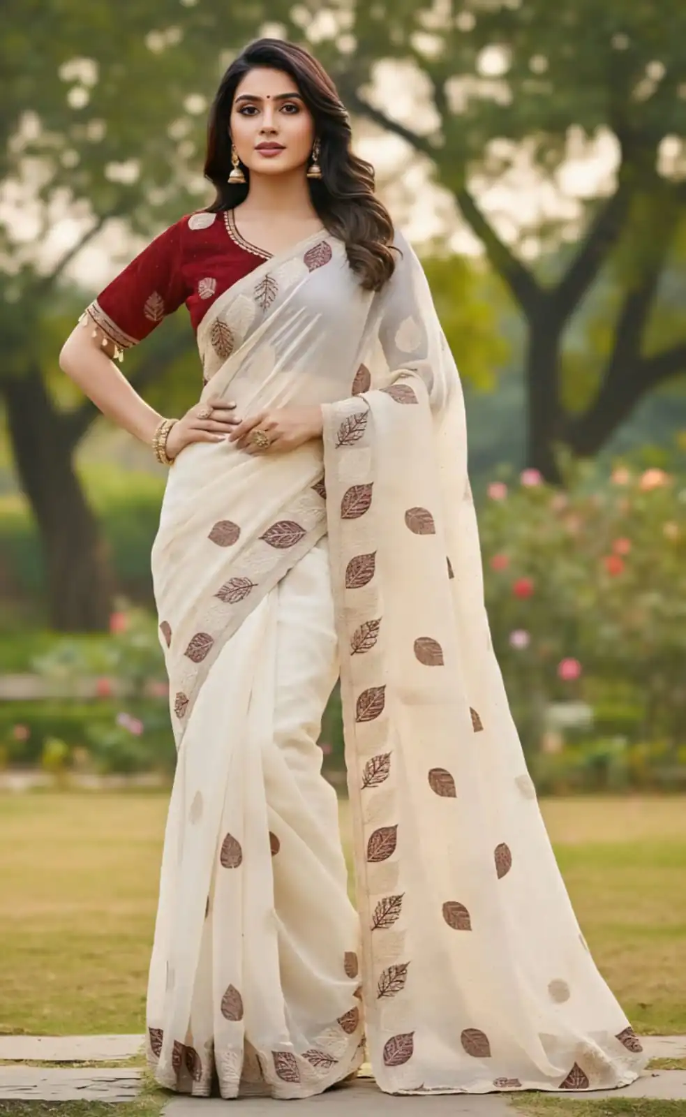 SC 1005 White in Soft fandy Silk Embroidery Work & Lace Work Saree . Available at ₹2499 only. Delivery 4-6 Working Days. Shop now. | Bollywood Sarees, Creative Sarees, Designer Sarees, Embroidered Sarees, Ethnic Saree, Modern Digital sarees, Party Wear Sarees, Sarees