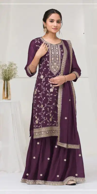 FC 2102 Wine Blooming Vichitra Salwar Suit with Embroidery Work. Festive Deal ₹2549. Delivery 4-6 Working Days. Shop now.Black | Designer Suits, Jump Suits, Tops & Bottoms, Track Suits, Trendy Wear, Casual Suits, Creative suits, Palazzo Suits, Party Wear Suits, Patiala Suits, Salwar suit, Straight Suits