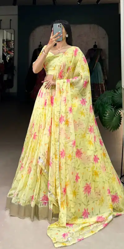 LNB 1036 Yellow Color Tabby Silk with Lace Work Lehenga Choli . Wedding, Party, Festive, Events, Grab it for ₹1999. Delivery 4-6 Working Days. Shop now. | Bollywood Lehenga, Creative Lehenga, Designer Lehenga, Embroidered Lehenga, Lehenga, Party Wear Lehenga
