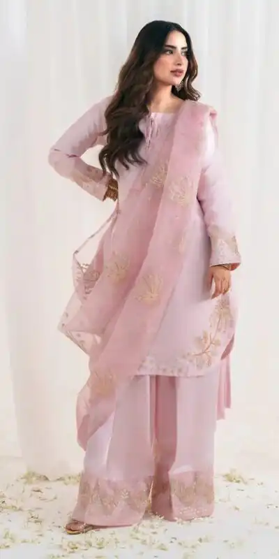 ZSR 3122 Baby Pink Natural Crep Silk Salwar Suit Perfect for Wedding, Party, Pongal, Onam, Reception – . Available at ₹1849 only. Delivery 4-6 Work | Jump Suits, Straight Suits, Casual Suits, Creative suits, Designer Suits, Palazzo Suits, Party Wear Suits, Patiala Suits, Salwar suit