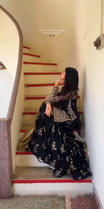 ZSR 3093 Black Faux Georgette Salwar Suit with Embroidery Work & Lace Work. Exclusive Offer ₹2149. Delivery 4-6 Working Days. Shop now. | Designer Suits, Jump Suits, Tops & Bottoms, Track Suits, Trendy Wear, Casual Suits, Creative suits, Palazzo Suits, Party Wear Suits, Patiala Suits, Salwar suit, Straight Suits