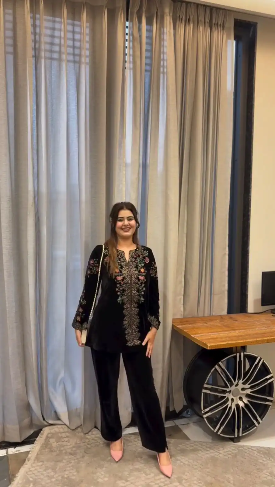 BE 426 Black Color Velvet Salwar Suit with Embroidery Work. Available at ₹1799 only. Delivery 4-6 Working Days. Shop now. | Jump Suits, Straight Suits, Tops & Bottoms, Track Suits, Trendy Wear, Casual Suits, Creative suits, Designer Suits, Palazzo Suits, Party Wear Suits, Patiala Suits, Salwar suit