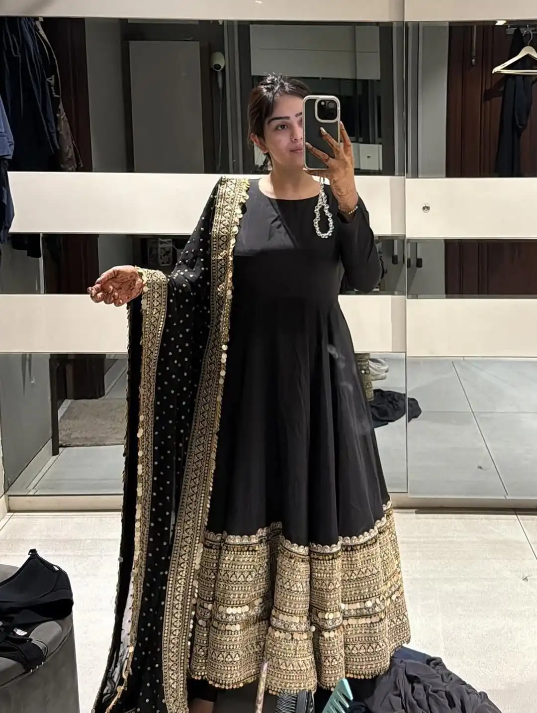 ZSR 3152 Black Color Roman silk Gown with Embroidery Work & Lace Work. Grab it for ₹2599. Delivery 4-6 Working Days. Shop now. | Bollywood Gowns, Creative Gowns, Designer Gowns, Embroidered Gowns, Gowns, Party Wear Gowns