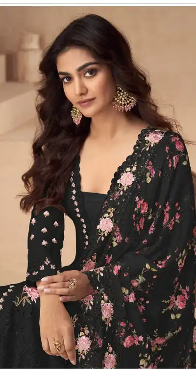 FC 10154 Black Color Vichitra Salwar Suit with Embroidery Work. Special Price ₹3349. Delivery 4-6 Working Days. Shop now. | Jump Suits, Straight Suits, Tops & Bottoms, Track Suits, Trendy Wear, Casual Suits, Creative suits, Designer Suits, Palazzo Suits, Party Wear Suits, Patiala Suits, Salwar suit