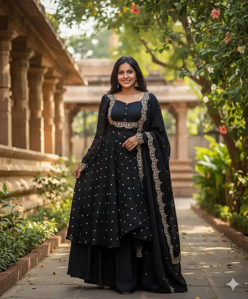 MF 1010 Black Vichitra Silk Salwar Suit with Zari Work & Embroidery Work. Now at just ₹1769. Delivery 4-6 Working Days. Shop now. | Jump Suits, Tops & Bottoms, Track Suits, Trendy Wear, Casual Suits, Creative suits, Designer Suits, Palazzo Suits, Party Wear Suits, Patiala Suits, Salwar suit, Straight Suits