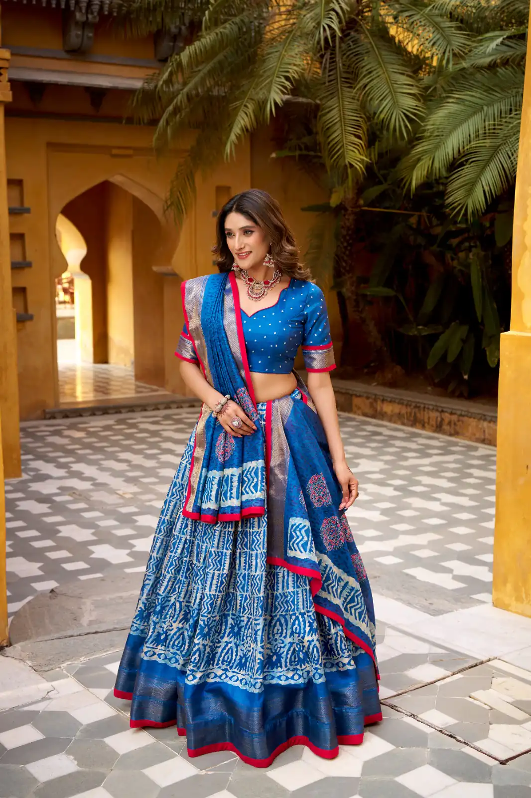 LNB 1252 Blue Dola Silk Lehenga Choli Perfect for Wedding, Party, Raksha Bandhan, Engagement, Onam – . Now at just ₹2449. Delivery 4-6 Working Days. | Bollywood Lehenga, Creative Lehenga, Designer Lehenga, Embroidered Lehenga, Lehenga, Party Wear Lehenga