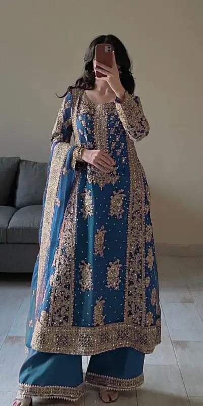 KD 1487 Blue Faux Georgette Salwar Suit KD 1487 Maroon Designer Work. Special Price ₹3049. Delivery 4-6 Working Days. Shop now. | Jump Suits, Straight Suits, Tops & Bottoms, Track Suits, Trendy Wear, Casual Suits, Creative suits, Designer Suits, Palazzo Suits, Party Wear Suits, Patiala Suits, Salwar suit