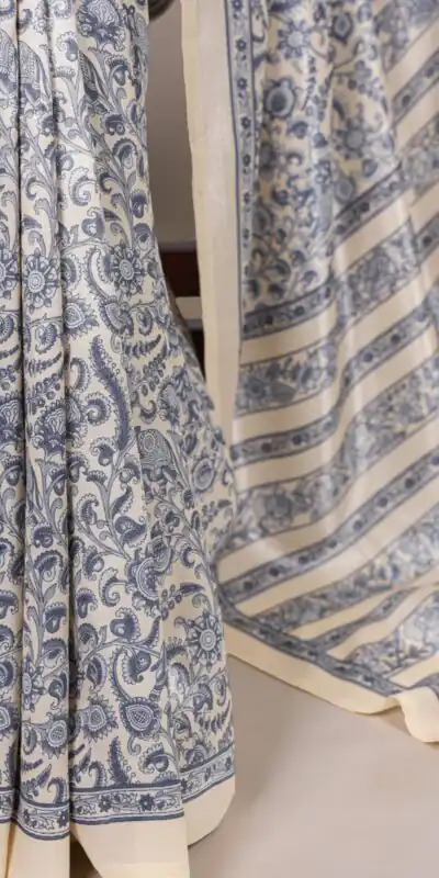 YNF 7014 Blue Tasar Silk Saree Perfect for Wedding, Party, Reception, Housewarming, Pooja – . Exclusive Offer ₹1649. Delivery 4-6 Working Days. Shop | Bollywood Sarees, Creative Sarees, Designer Sarees, Embroidered Sarees, Ethnic Saree, Modern Digital sarees, Party Wear Sarees, Sarees