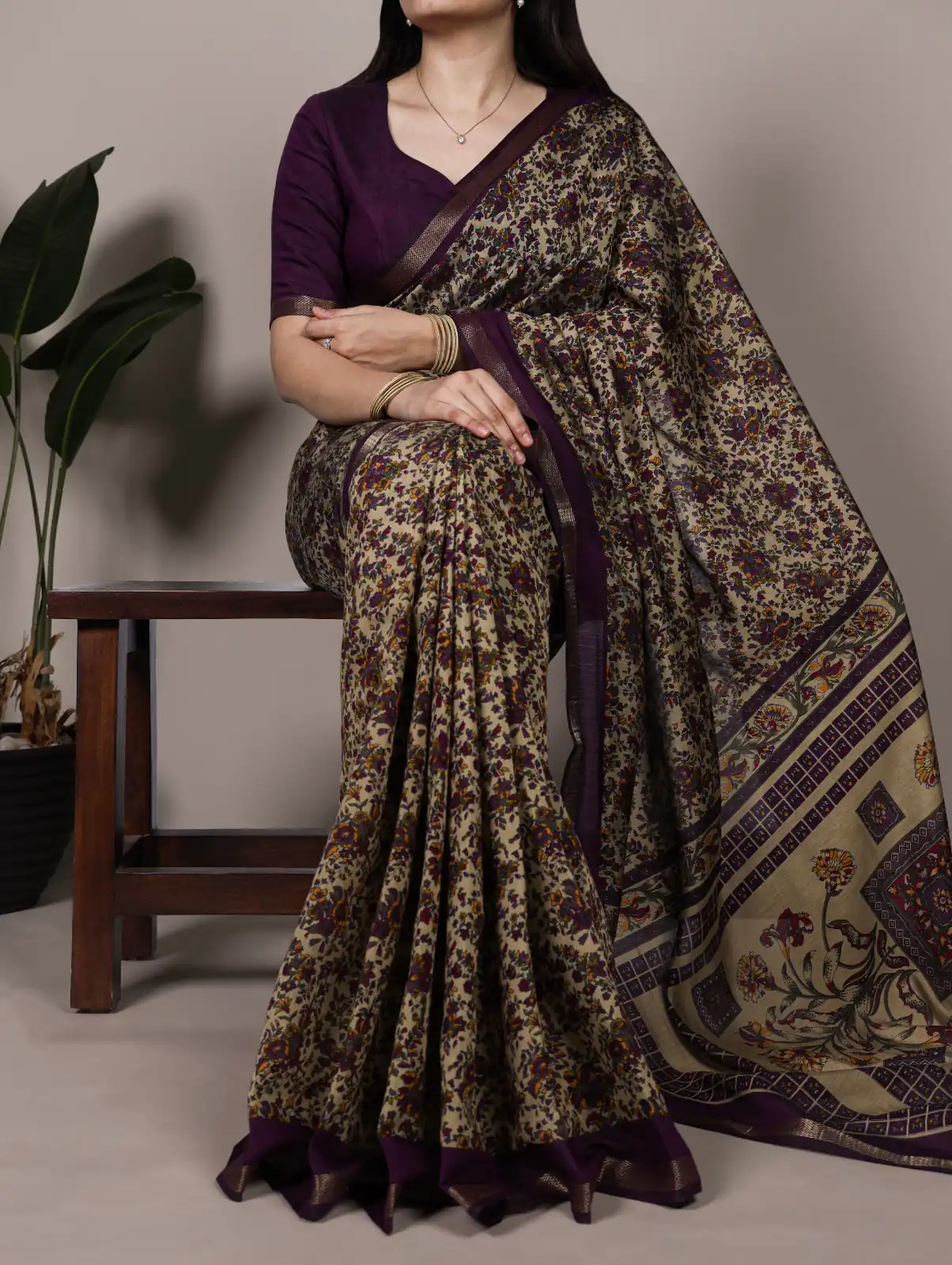 YNF 7200 Dark Purple Color Polyester Viscose Chanderi Saree with Zari Work. Get it for ₹1599. Delivery 4-6 Working Days. Shop now. | Bollywood Sarees, Creative Sarees, Designer Sarees, Embroidered Sarees, Ethnic Saree, Modern Digital sarees, Party Wear Sarees, Sarees