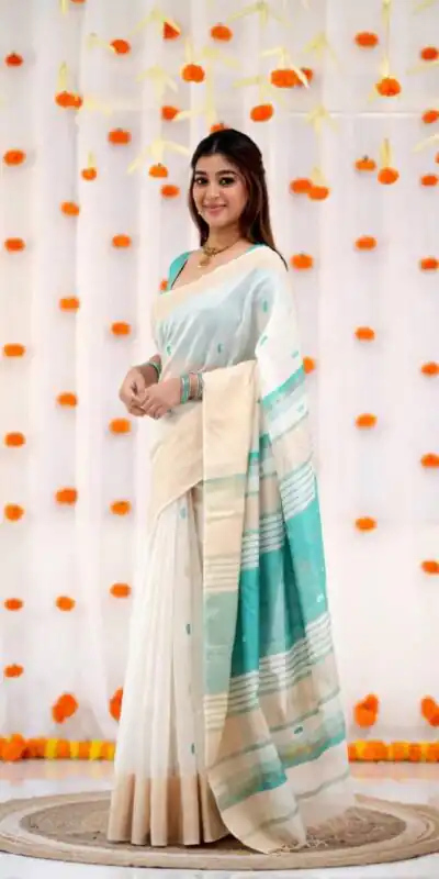 KPR 272 Firozi Color Soft Lilan Slab Saree with Lace Work & Lace Border. Get it for ₹1399. Delivery 4-6 Working Days. Shop now. | Bollywood Sarees, Creative Sarees, Designer Sarees, Embroidered Sarees, Ethnic Saree, Modern Digital sarees, Party Wear Sarees, Sarees