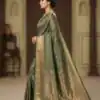 KPR 261 Green in Soft Lichi Silk Lace Border & Lace Work Saree . Available at ₹1499 only. Delivery 4-6 Working Days. Shop now. | Bollywood Sarees, Creative Sarees, Designer Sarees, Embroidered Sarees, Ethnic Saree, Modern Digital sarees, Party Wear Sarees, Sarees