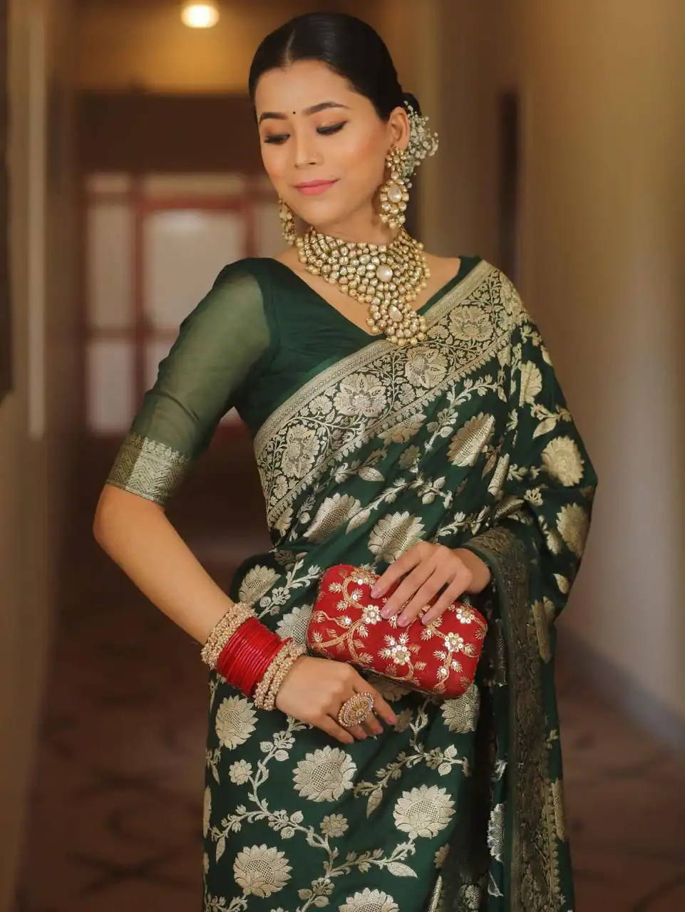 KP 5085 Green in Soft Lichi Silk Wedding, Party, Festive, Events Designer Work Saree . Get it for ₹1349. Delivery 4-6 Working Days. Shop now. | Bollywood Sarees, Creative Sarees, Designer Sarees, Embroidered Sarees, Ethnic Saree, Modern Digital sarees, Party Wear Sarees, Sarees