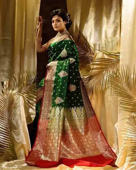 KPR 227 Green in Color Soft Lichi Silk. Lace Border & Lace Work Saree Grab it for ₹1399. Delivery 4-6 Working Days. Shop now. | Bollywood Sarees, Creative Sarees, Designer Sarees, Embroidered Sarees, Ethnic Saree, Modern Digital sarees, Party Wear Sarees, Sarees