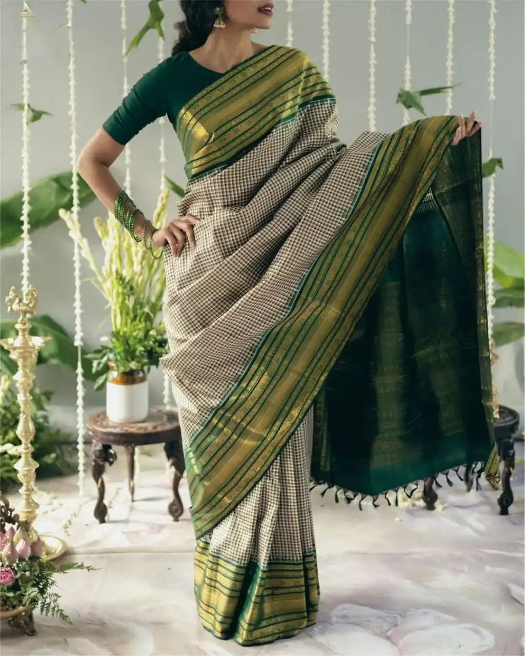 KPR 247 Green Color Soft Lichi Silk Saree with Lace Border & Lace Work. Best Price ₹1499. Delivery 4-6 Working Days. Shop now. | Bollywood Sarees, Creative Sarees, Designer Sarees, Embroidered Sarees, Ethnic Saree, Modern Digital sarees, Party Wear Sarees, Sarees