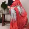 YNF 7801 Grey Gaji Silk Saree with Patola Print. Wedding, Party, Festive, Events, Best Price ₹2999. Delivery 4-6 Working Days. Shop now. | Bollywood Sarees, Creative Sarees, Designer Sarees, Embroidered Sarees, Ethnic Saree, Modern Digital sarees, Party Wear Sarees, Sarees