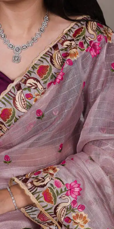 YNF 7400 Lavender Zari Kota Tissue Saree Perfect for Wedding, Party, Mehendi, Housewarming, Haldi – . Special Price ₹3299. Delivery 4-6 Working Days. | Bollywood Sarees, Creative Sarees, Designer Sarees, Embroidered Sarees, Ethnic Saree, Modern Digital sarees, Party Wear Sarees, Sarees