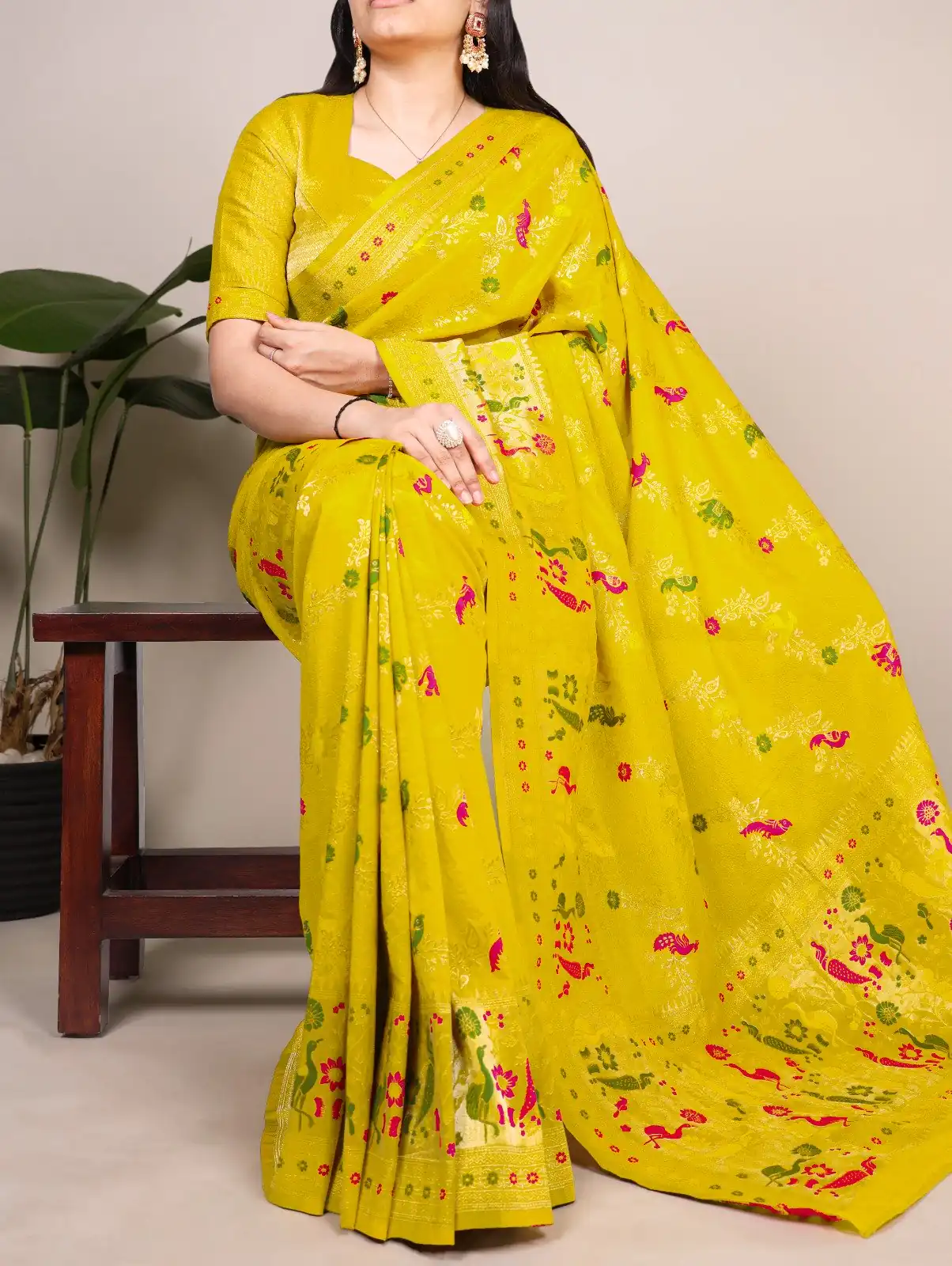 YNF 7907 Lemon Yellow Nylon Weaving Work Saree Perfect for Wedding, Party, Baby Shower, Holi, Ethnic Day – Available at ₹2149 only. Delivery 4-6 Working Da | Bollywood Sarees, Creative Sarees, Designer Sarees, Embroidered Sarees, Ethnic Saree, Modern Digital sarees, Party Wear Sarees, Sarees