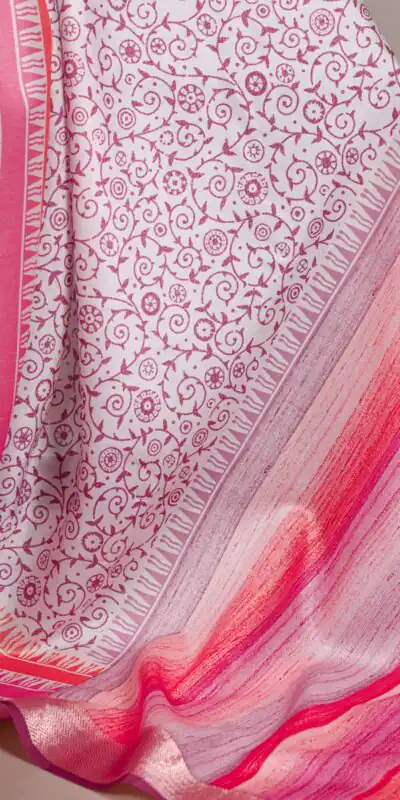YNF 7055 Light Pink in Tasar Silk With Viscose Border Lace Work & Lace Border Saree. Exclusive Offer ₹1699. Delivery 4-6 Working Days. Shop now. | Bollywood Sarees, Creative Sarees, Designer Sarees, Embroidered Sarees, Ethnic Saree, Modern Digital sarees, Party Wear Sarees, Sarees