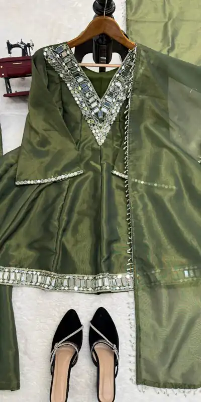 RTC 5942 Mahendi in Black Cosmos Mirror Work & Lace Work Salwar Suit . Special Price ₹2549. Delivery 4-6 Working Days. Shop now. | Jump Suits, Tops & Bottoms, Track Suits, Trendy Wear, Casual Suits, Creative suits, Designer Suits, Palazzo Suits, Party Wear Suits, Patiala Suits, Salwar suit, Straight Suits