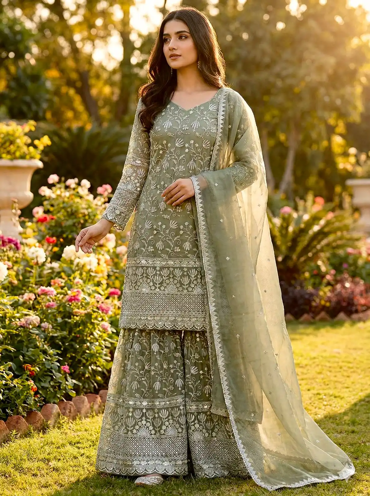 NSR 883 Mahendi Pure Organza Silk Salwar Suit Perfect for Wedding, Party, Baisakhi, Durga Puja, Temple Visit – . Best Price ₹2399. Delivery 4-6 Work | Jump Suits, Straight Suits, Tops & Bottoms, Track Suits, Trendy Wear, Casual Suits, Creative suits, Designer Suits, Palazzo Suits, Party Wear Suits, Patiala Suits, Salwar suit