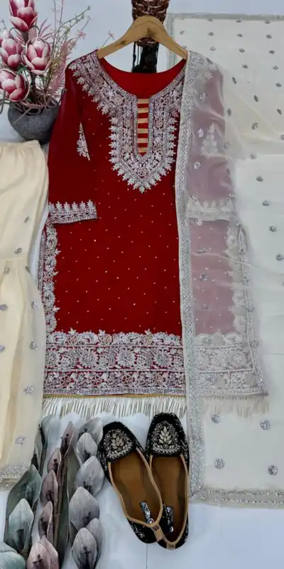 KF 1710 Maroon Color Georgette Salwar Suit with Lace Work. Introductory Price ₹2049. Delivery 4-6 Working Days. Shop now. | Jump Suits, Tops & Bottoms, Track Suits, Trendy Wear, Casual Suits, Creative suits, Designer Suits, Palazzo Suits, Party Wear Suits, Patiala Suits, Salwar suit, Straight Suits