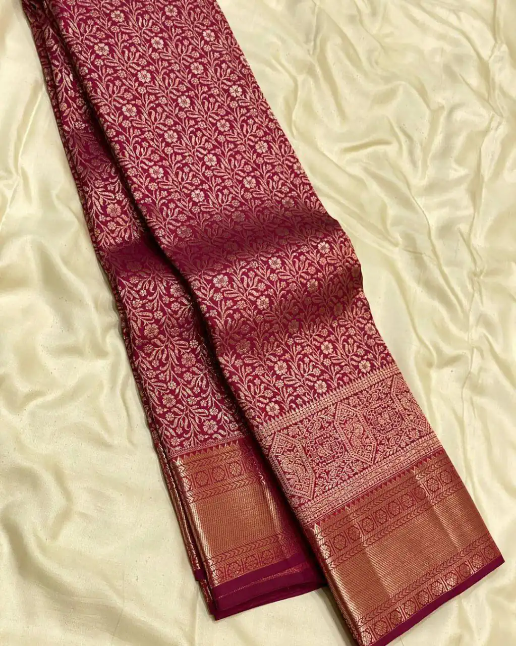 KPR 261 Maroon in Soft Lichi Silk Lace Border & Lace Work Saree . Available at ₹1499 only. Delivery 4-6 Working Days. Shop now. | Bollywood Sarees, Creative Sarees, Designer Sarees, Embroidered Sarees, Ethnic Saree, Modern Digital sarees, Party Wear Sarees, Sarees