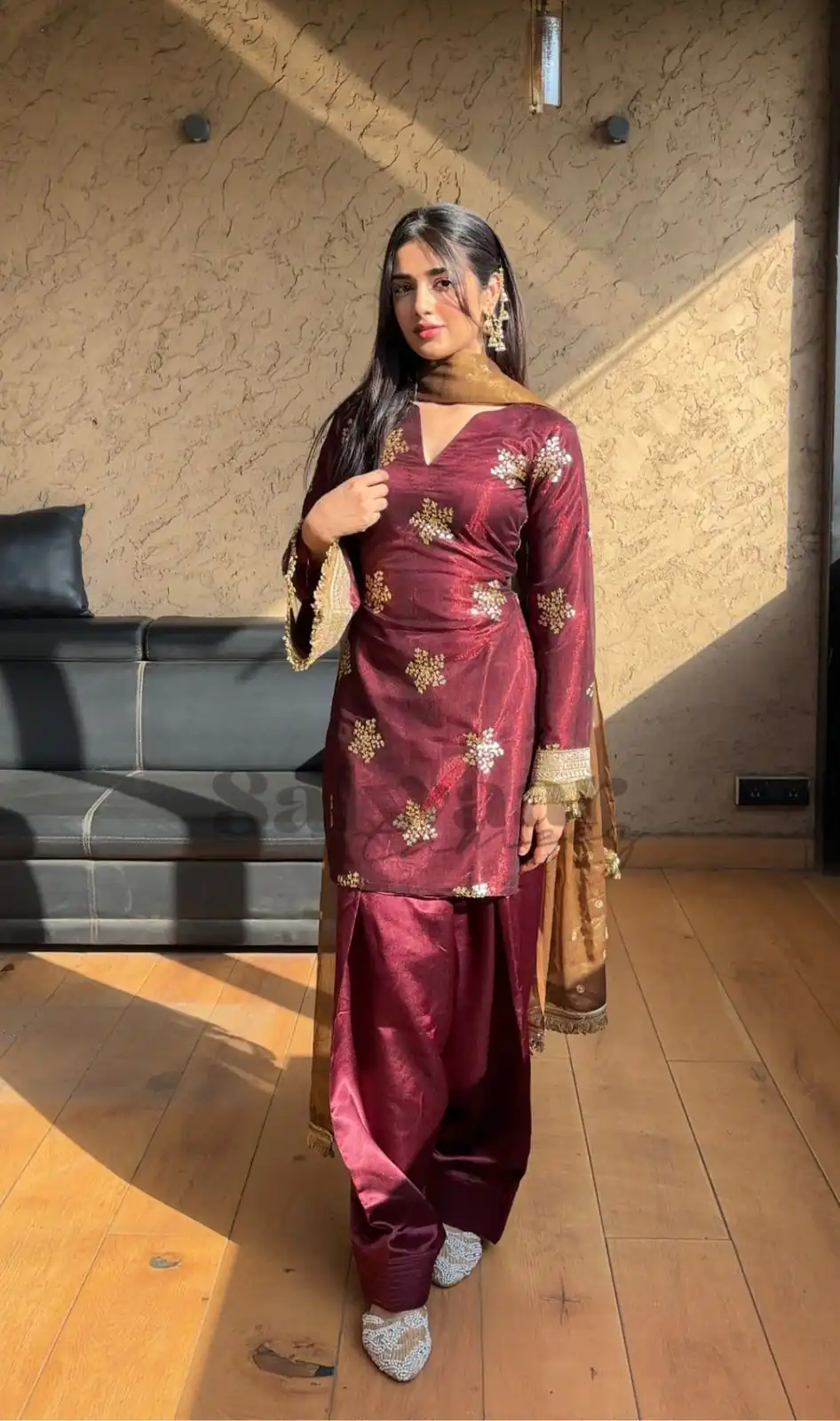 NSR 853 Maroon Natural Crep Silk Salwar Suit Perfect for Wedding, Party, Pongal, Baisakhi, Onam –. Grab it for ₹1749. Delivery 4-6 Working Days. | Jump Suits, Straight Suits, Tops & Bottoms, Track Suits, Trendy Wear, Casual Suits, Creative suits, Designer Suits, Palazzo Suits, Party Wear Suits, Patiala Suits, Salwar suit