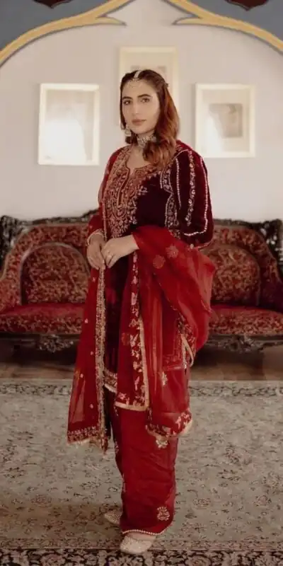 BE 424 Maroon Organza Salwar Suit with Embroidery Work. Wedding, Party, Festive, Events Best Price ₹2049. Delivery 4-6 Working Days. Shop now. | Jump Suits, Straight Suits, Tops & Bottoms, Track Suits, Trendy Wear, Casual Suits, Creative suits, Designer Suits, Palazzo Suits, Party Wear Suits, Patiala Suits, Salwar suit