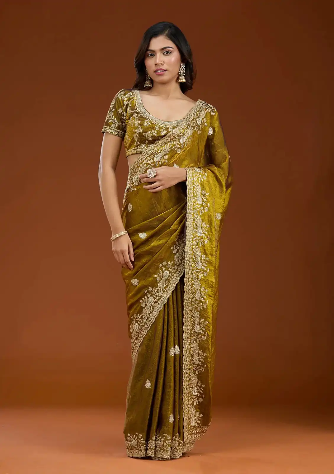E BT 438 Mustard in Fandy Satin Silk mbroidery Work & Zari Work Saree. Special Price ₹1949. Delivery 4-6 Working Days. Shop now. | Bollywood Sarees, Creative Sarees, Designer Sarees, Embroidered Sarees, Ethnic Saree, Modern Digital sarees, Party Wear Sarees, Sarees