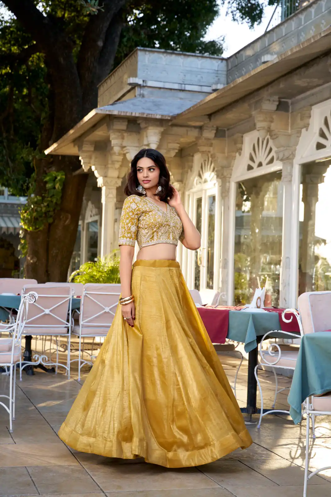 LNB 1424 Mustard Color Mustard Goldie Plain Lehenga Choli Wedding, Party, Festive, Events Etc. Delivery 4-6 Working Days Rs 3199 | Bollywood Lehenga, Creative Lehenga, Designer Lehenga, Embroidered Lehenga, Lehenga, Party Wear Lehenga