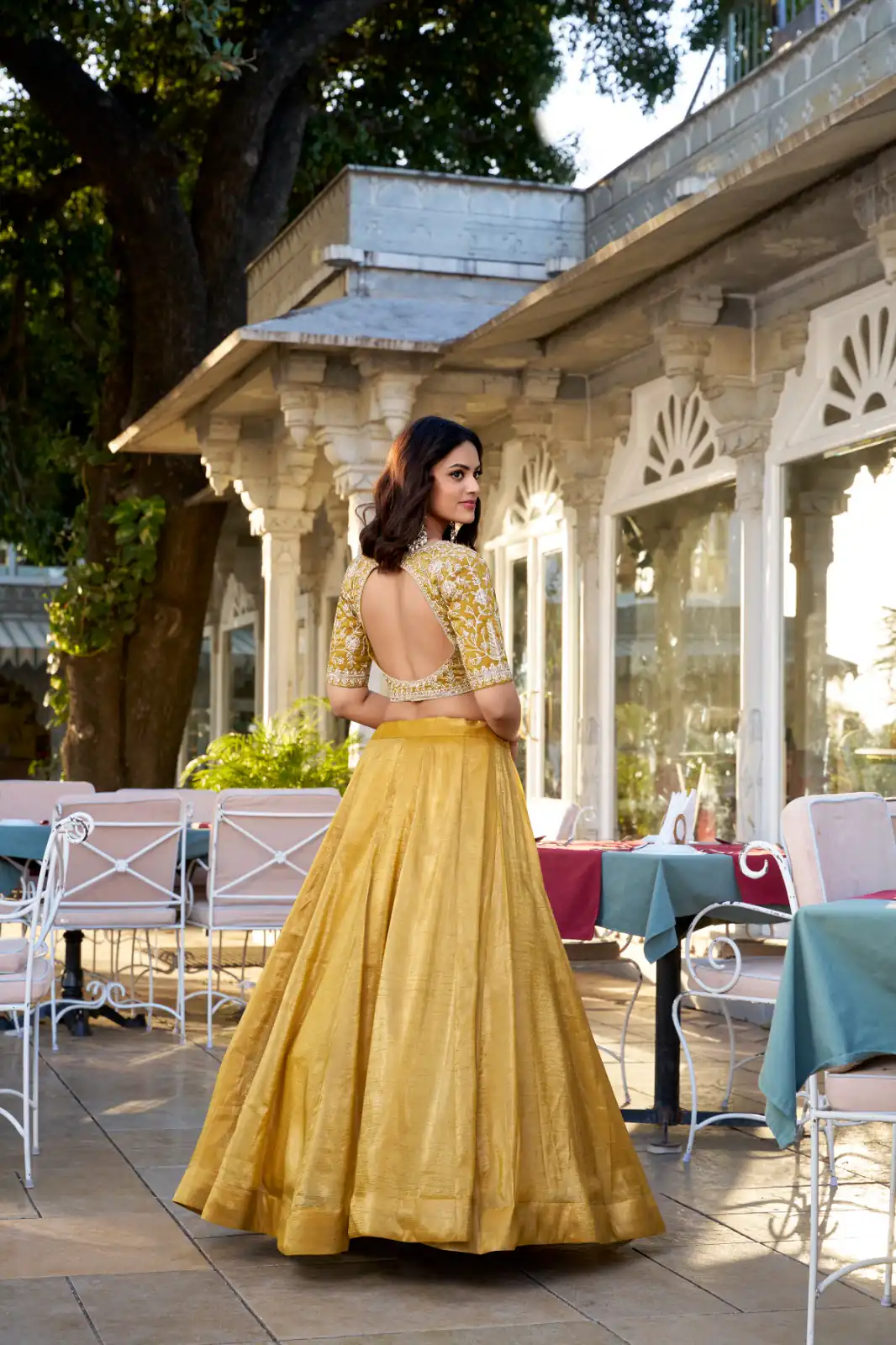 LNB 1424 Mustard Color Mustard Goldie Plain Lehenga Choli Wedding, Party, Festive, Events Etc. Delivery 4-6 Working Days Rs 3199 | Bollywood Lehenga, Creative Lehenga, Designer Lehenga, Embroidered Lehenga, Lehenga, Party Wear Lehenga