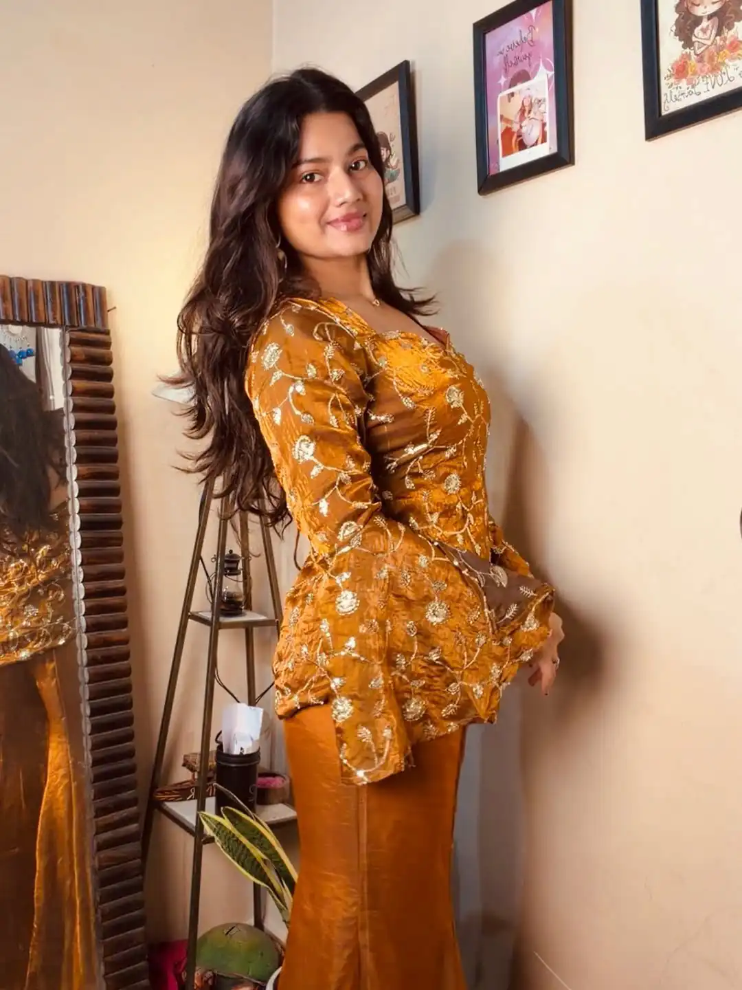 ZF 436 Mustered Fandy Silk Salwar Suit Perfect for Wedding, Party, Housewarming, Reception, Engagement – . Get it for ₹2049. Delivery 4-6 Working D | Jump Suits, Straight Suits, Tops & Bottoms, Track Suits, Trendy Wear, Casual Suits, Creative suits, Designer Suits, Palazzo Suits, Party Wear Suits, Patiala Suits, Salwar suit