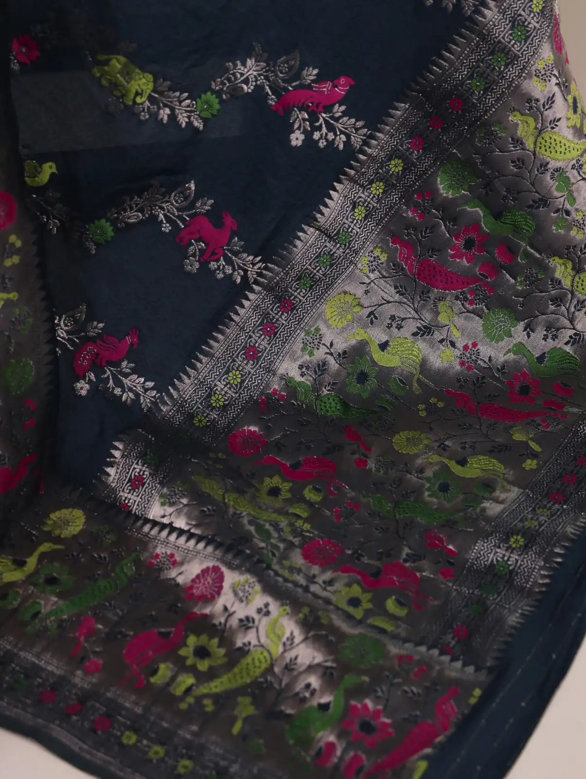 YNF 7907 Navy Blue Nylon Weaving Work Saree Perfect for Wedding, Party, Baby Shower, Holi, Ethnic Day – . Available at ₹2149 only. Delivery 4-6 Working Da | Bollywood Sarees, Creative Sarees, Designer Sarees, Embroidered Sarees, Ethnic Saree, Modern Digital sarees, Party Wear Sarees, Sarees