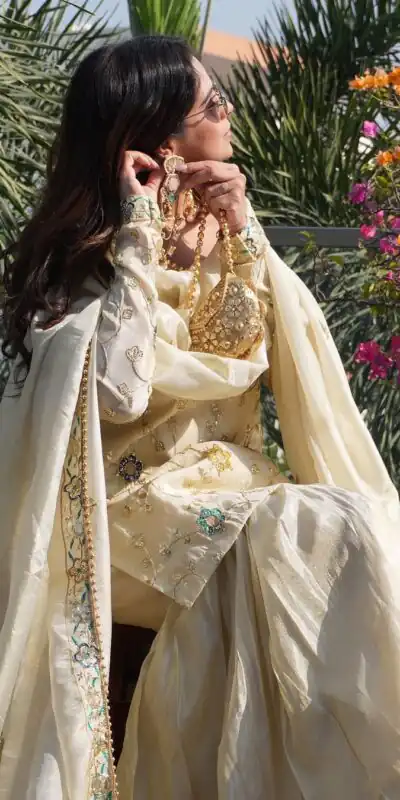 ZSR 3155 Off White Chinnon Salwar Suit Perfect for Wedding, Party, Durga Puja, Reception, Onam – . Grab it for ₹1999. Delivery 4-6 Working Days. | Jump Suits, Tops & Bottoms, Track Suits, Trendy Wear, Casual Suits, Creative suits, Designer Suits, Palazzo Suits, Party Wear Suits, Patiala Suits, Salwar suit, Straight Suits