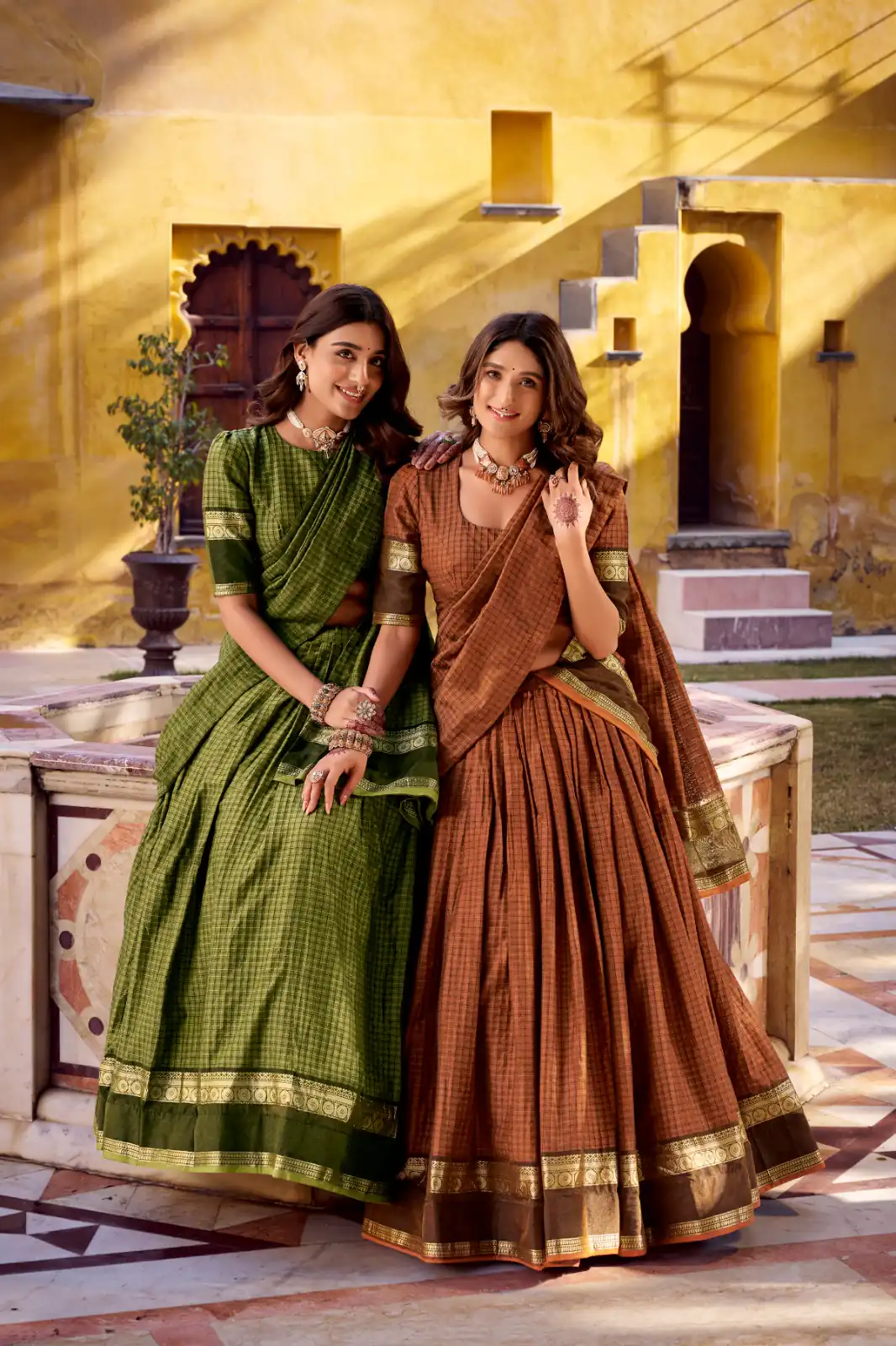 LNB 1900 Orange Color Chettinad Cotton Chex Zari Work Lehenga Choli . Now at just ₹3249. Delivery 4-6 Working Days. Shop now. | Bollywood Lehenga, Creative Lehenga, Designer Lehenga, Embroidered Lehenga, Lehenga, Party Wear Lehenga