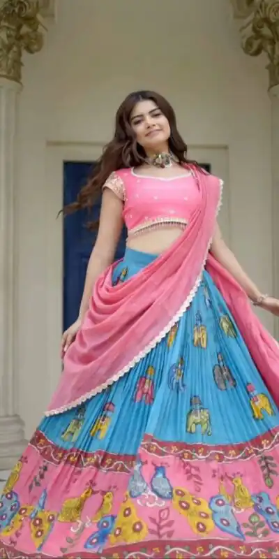 PC 436 Peach Fox Georgette Lehenga Choli Perfect for Wedding, Party, Ethnic Day, Family Gatherings, Bridal Wear – . Exclusive Offer ₹2140. Delivery 4- | Bollywood Lehenga, Creative Lehenga, Designer Lehenga, Embroidered Lehenga, Lehenga, Party Wear Lehenga