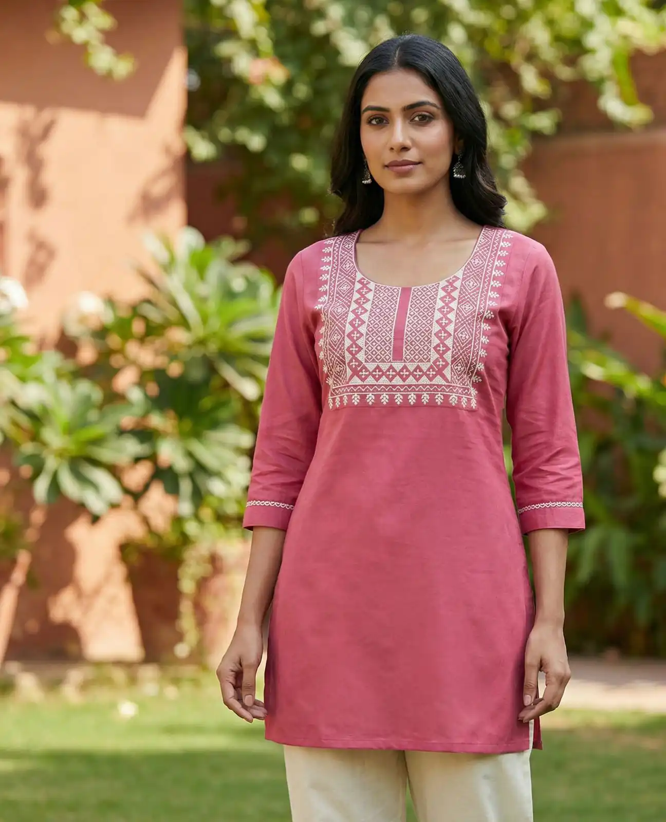 INLI Charmi vol 3 Peach Rayon Thread Work Kurti . Wedding, Party, Festive, Events Affordable Price ₹1349. Delivery 4-6 Working Days. Shop now. | Bollywood Kurti, Creative Kurtis, Designer Kurti, Kurti, Party Wear Kurti, Selfie Kurti