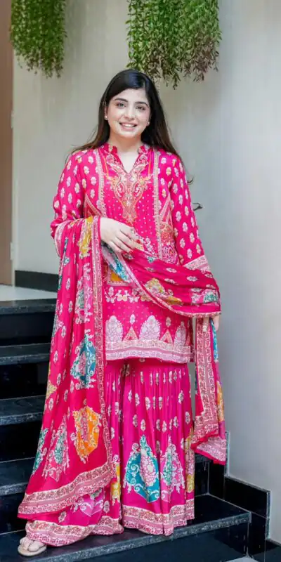 BE 427 Pink French Crape Salwar Suit Perfect for Wedding, Party, Temple Visit, Sangeet, Holi – . Now at just ₹1899. Delivery 4-6 Working Days. Shop now | Jump Suits, Straight Suits, Tops & Bottoms, Track Suits, Trendy Wear, Casual Suits, Creative suits, Designer Suits, Palazzo Suits, Party Wear Suits, Patiala Suits, Salwar suit
