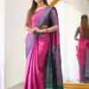 KPR 177 Pink in Soft Lichi Silk Jacquard Work Designer Work Saree . Now at just ₹1449. Delivery 4-6 Working Days. Shop now. | Bollywood Sarees, Creative Sarees, Designer Sarees, Embroidered Sarees, Ethnic Saree, Modern Digital sarees, Party Wear Sarees, Sarees
