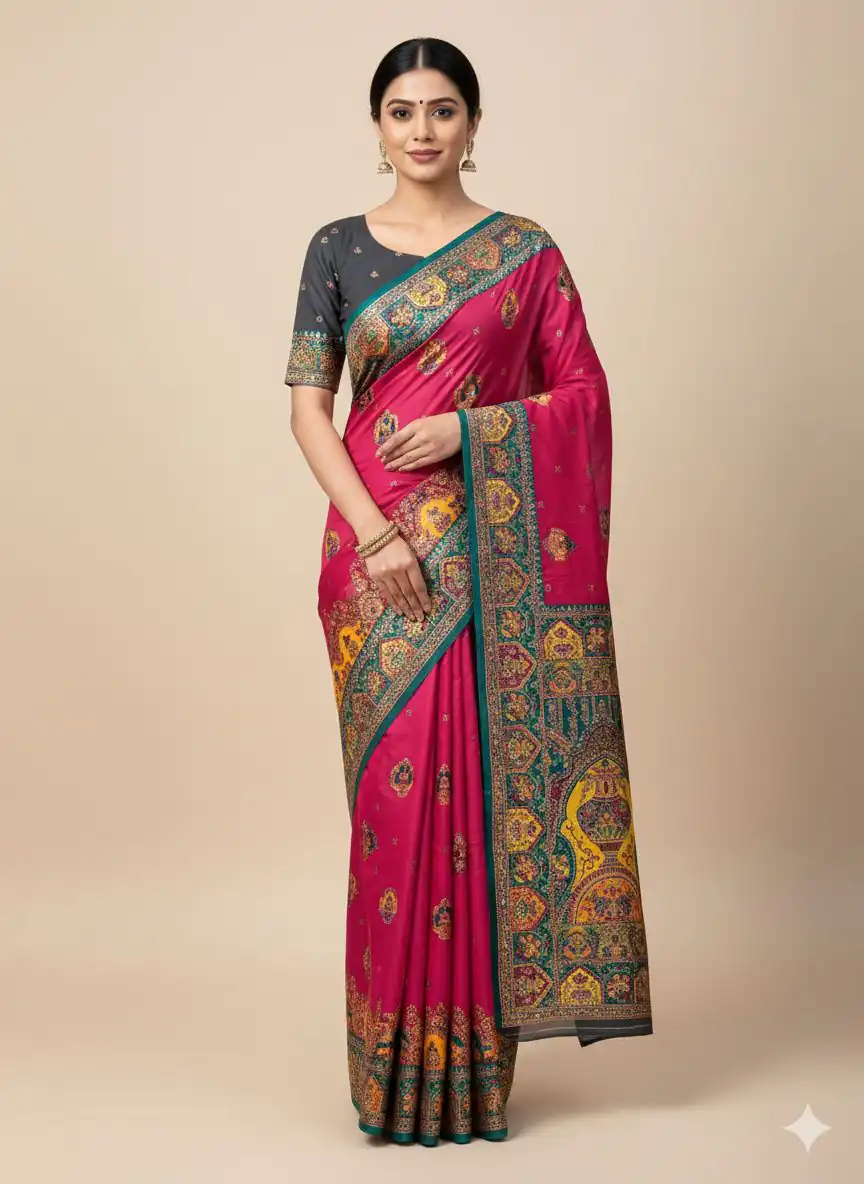 MB 56 Pink in Color Paithani Silk Lace Border & Lace Work Saree . Special Price ₹2399. Delivery 4-6 Working Days. Shop now. | Bollywood Sarees, Creative Sarees, Designer Sarees, Embroidered Sarees, Ethnic Saree, Modern Digital sarees, Party Wear Sarees, Sarees