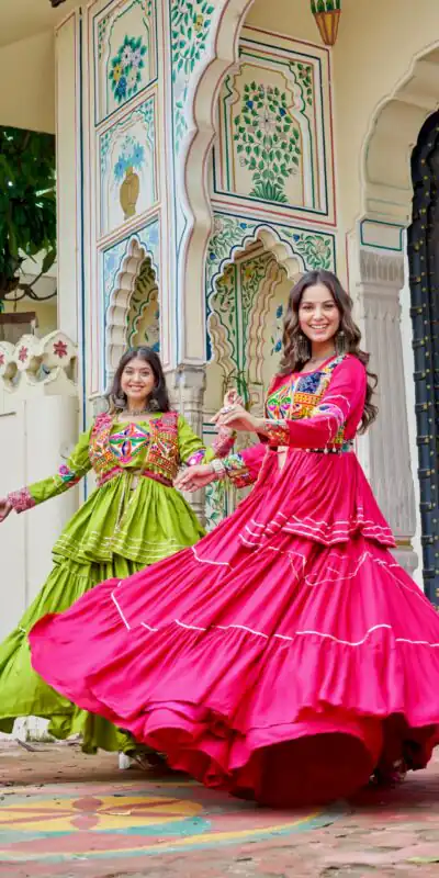 Ram 120 Pink in Pure Cotton Mirror Work & Gamthi Work Lehenga Choli . Exclusive Offer ₹3049. Delivery 4-6 Working Days. Shop now. | Bollywood Lehenga, Creative Lehenga, Designer Lehenga, Embroidered Lehenga, Lehenga, Party Wear Lehenga