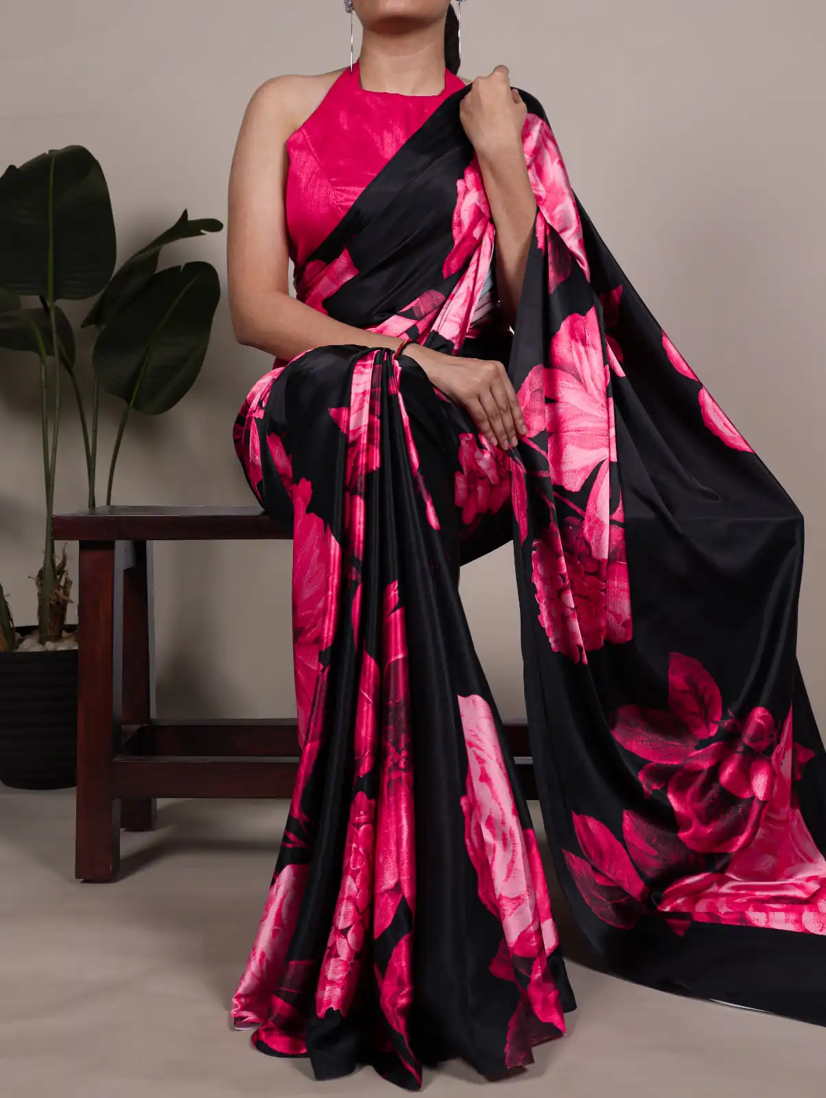 YNF 7027 Pink Satin Silk Saree Perfect for Wedding, Party, Sangeet, Makar Sankranti, Reception – . Special Price ₹1549. Delivery 4-6 Working Days | Bollywood Sarees, Creative Sarees, Designer Sarees, Embroidered Sarees, Ethnic Saree, Modern Digital sarees, Party Wear Sarees, Sarees