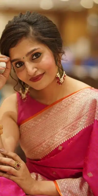 KPR 260 Pink in Color Soft Lichi SilkOn All Over Designer Work Saree . Grab it for ₹1399. Delivery 4-6 Working Days. Shop now. | Bollywood Sarees, Creative Sarees, Designer Sarees, Embroidered Sarees, Ethnic Saree, Modern Digital sarees, Party Wear Sarees, Sarees