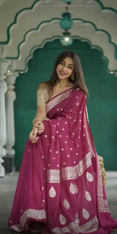 KP 6040 Pink Soft Lilan Slab Saree with Weaving Work Designer Work. Festive Deal ₹1399. Delivery 4-6 Working Days. Shop now. | Bollywood Sarees, Creative Sarees, Designer Sarees, Embroidered Sarees, Ethnic Saree, Modern Digital sarees, Party Wear Sarees, Sarees