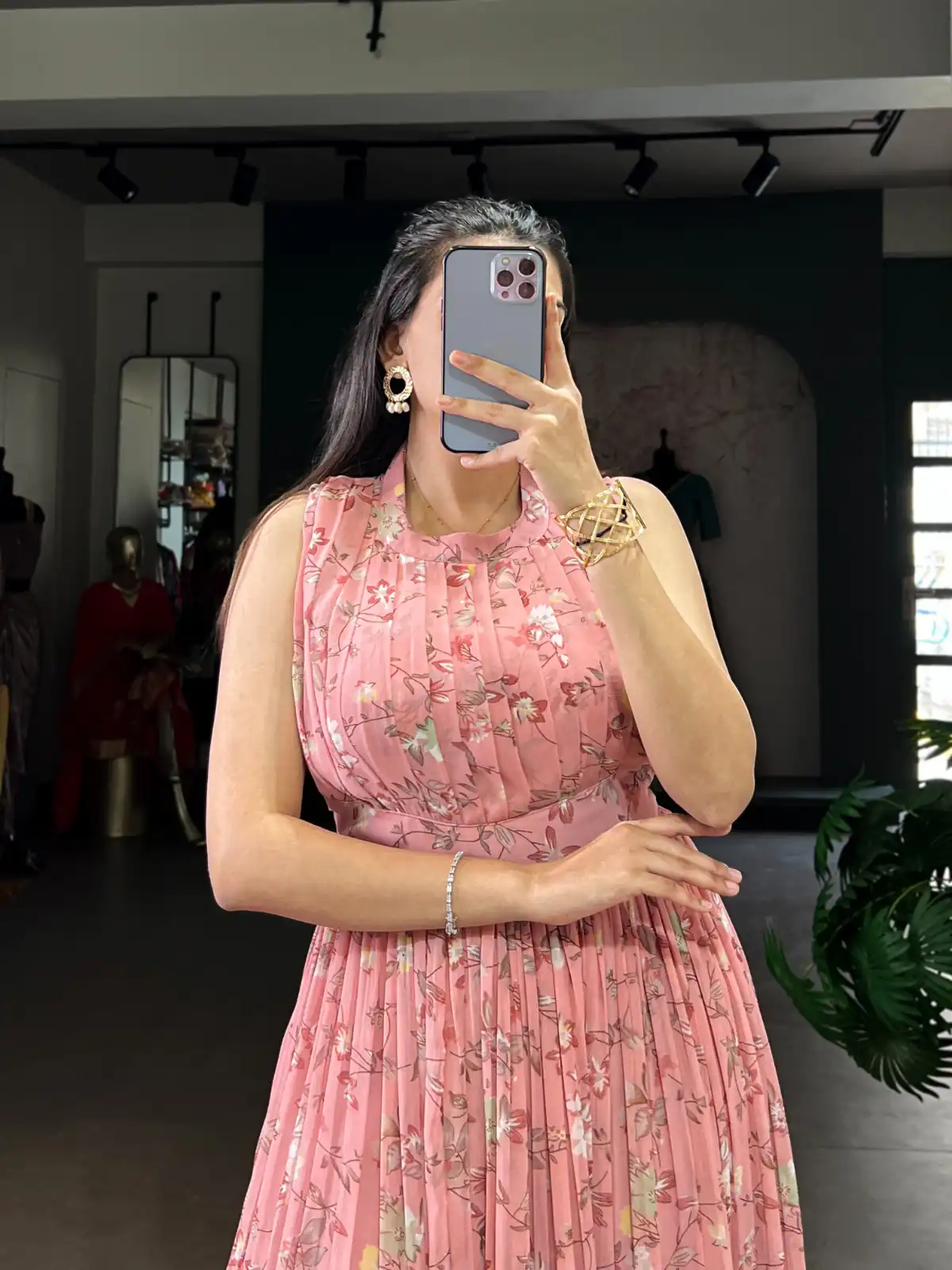 YNF 5200 Pink Color Weightless Marbal Gown with Designer Work. Available at ₹1649 only. Delivery 4-6 Working Days. Shop now. | Bollywood Gowns, Creative Gowns, Designer Gowns, Embroidered Gowns, Gowns, Party Wear Gowns