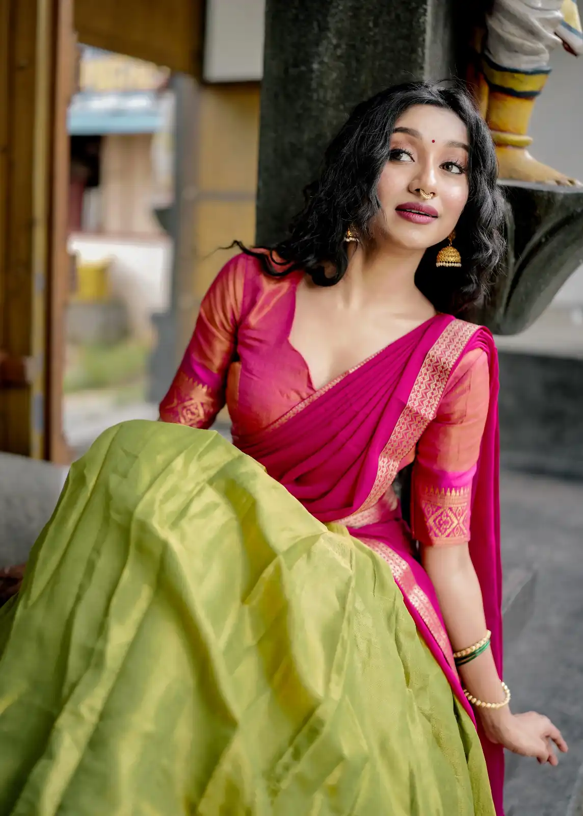 LNB 2001 Pista Color Peaceful Kanchipuram Zari Weaving Lehenga Choli Wedding, Festive, Events Expected Delivery 4-6 Working Days@2199/- Only | Bollywood Lehenga, Creative Lehenga, Designer Lehenga, Embroidered Lehenga, Lehenga, Party Wear Lehenga